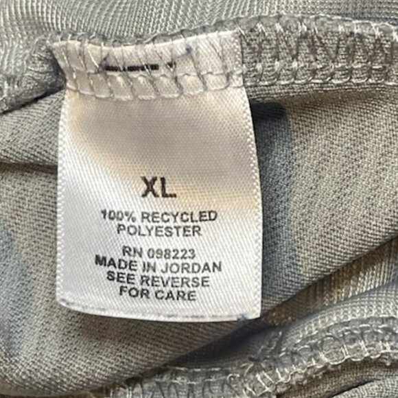 BCG MEN GRAY Basketball  SHORTS Polyester Elastic Waist SIZE XL - Picture 5 of 5